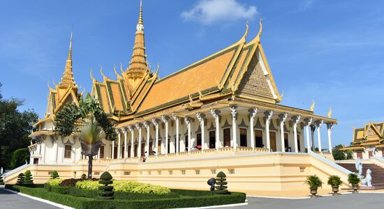 Phnom Penh Royal Palace Exteri